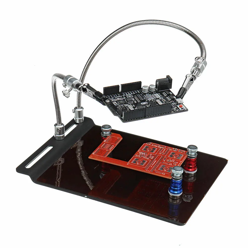YP-004 PCB Fixture Base with Helping Hands Arms | Soldering Station Tool for Electronic DIY - Image 2