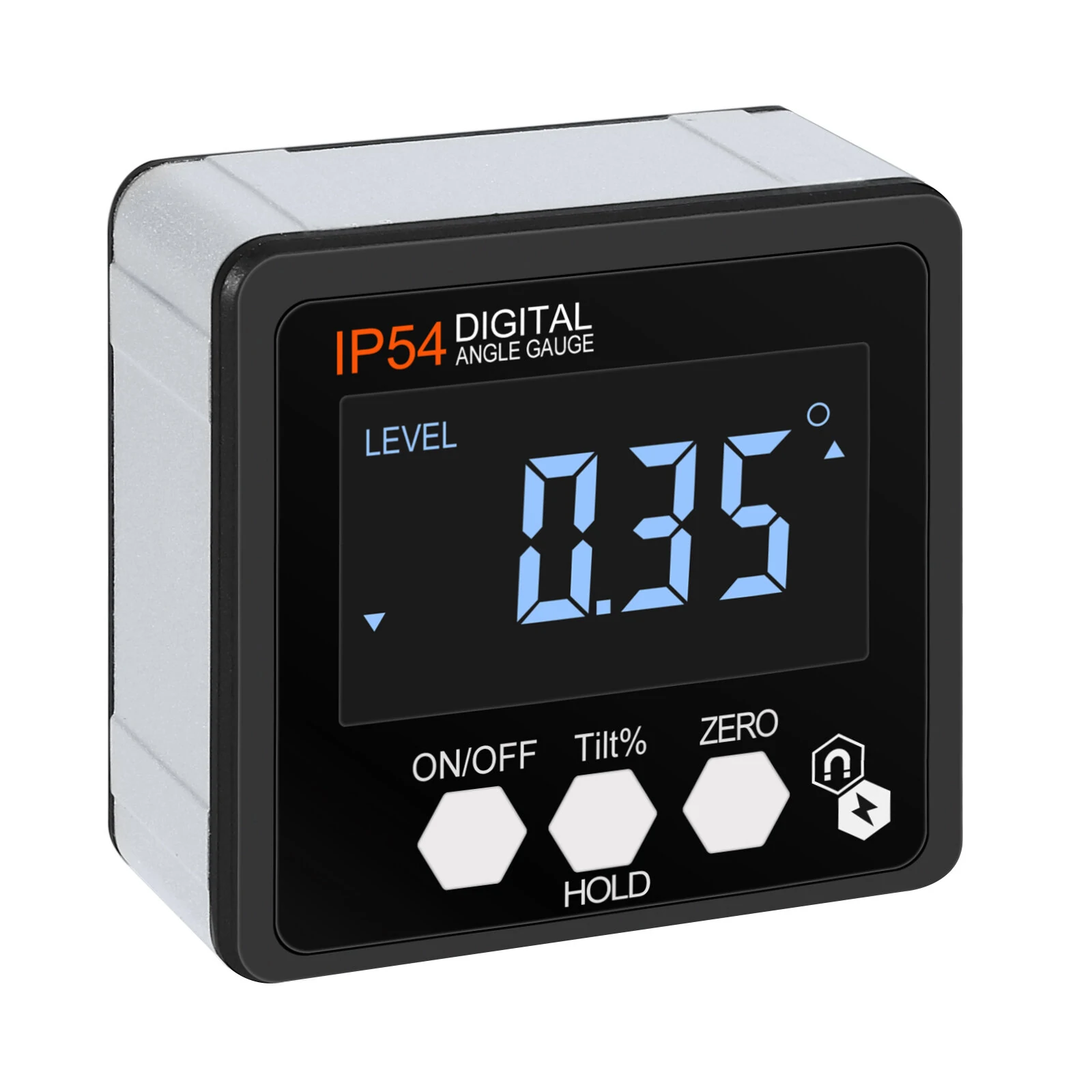 ETOPOO Digital Protractor Inclinometer - 4*90° Precision Angle Finder with Magnet Base - Image 5