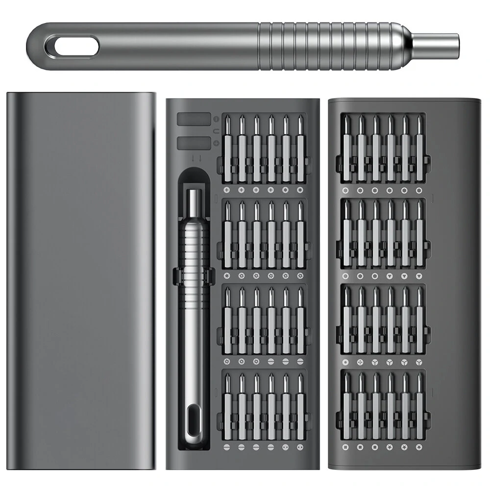 51-in-1 Manual Screwdriver Set - Magnetic Tips & Aluminum Alloy Shell | Ergonomic - Image 2