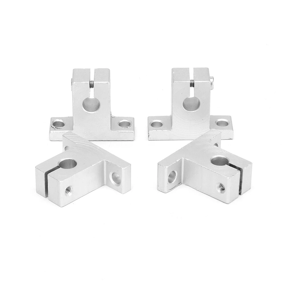 Machifit Linear Rail Shaft Support Set | 15Pcs 100-1000mm Guide Bearing Housings & Screws - Image 4
