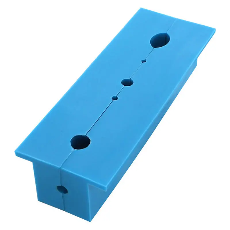 Drillpro 140mm Magnetic Vise Jaws - 2Pcs Reversible Soft Jaw Pads for Metal Table Vise - Image 5