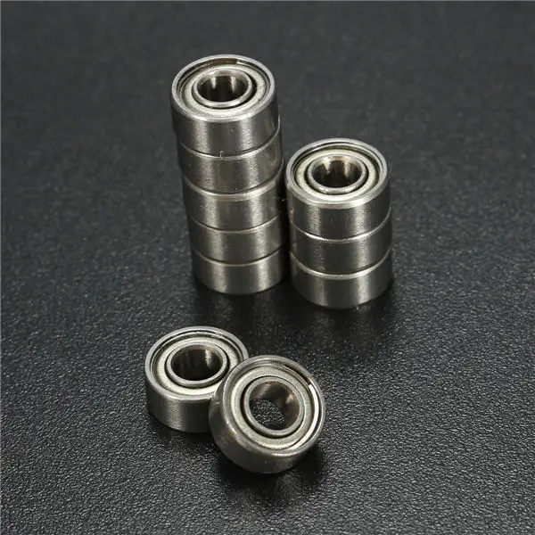 684ZZ 4x9x4mm Ball Bearings - 10pcs Double Shielded Metal Miniature Bearings - Image 4
