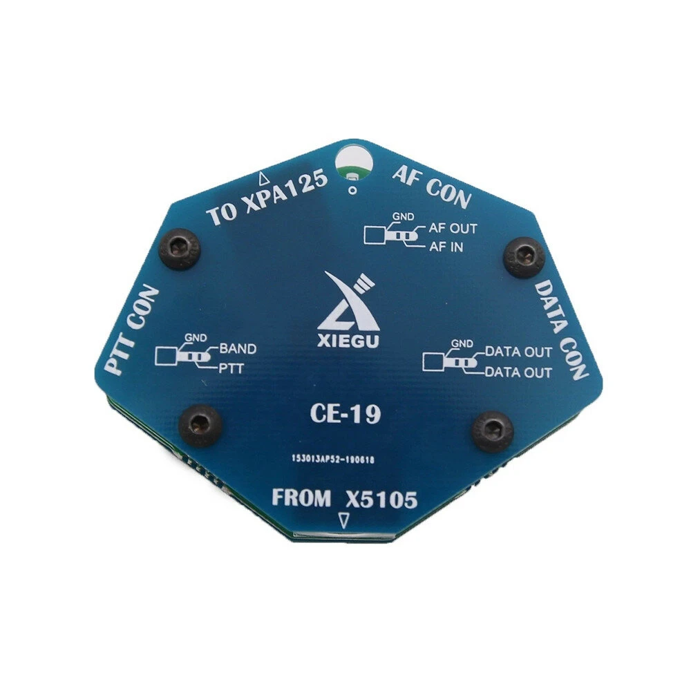 XIEGU X5105 ACC PTT Data Interface Card | CE-19 Expansion for PC & Terminals - Image 4