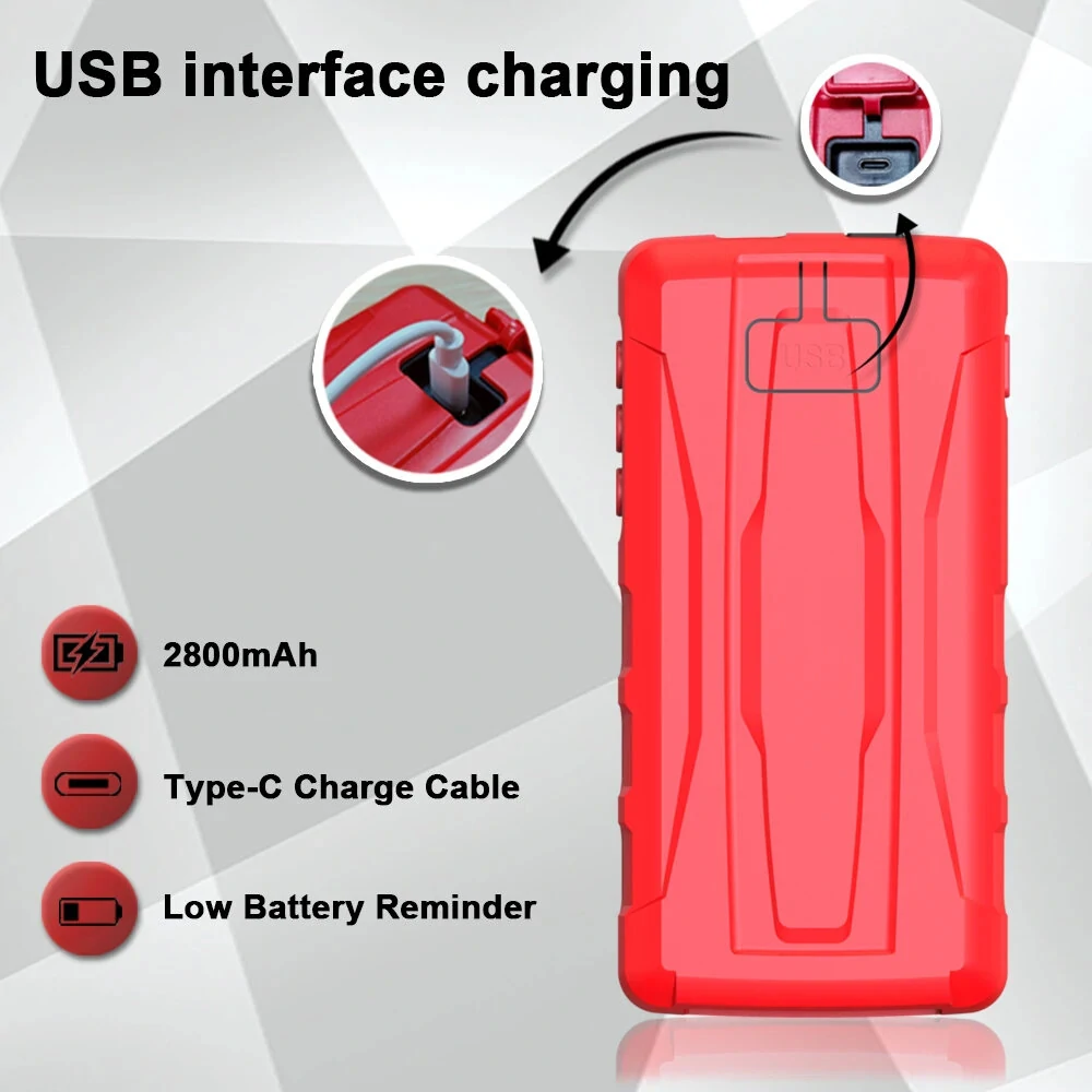 UYIGAO UA188B USB-C Rechargeable Smart Multimeter | 6000 Counts True RMS Touchscreen - Image 3