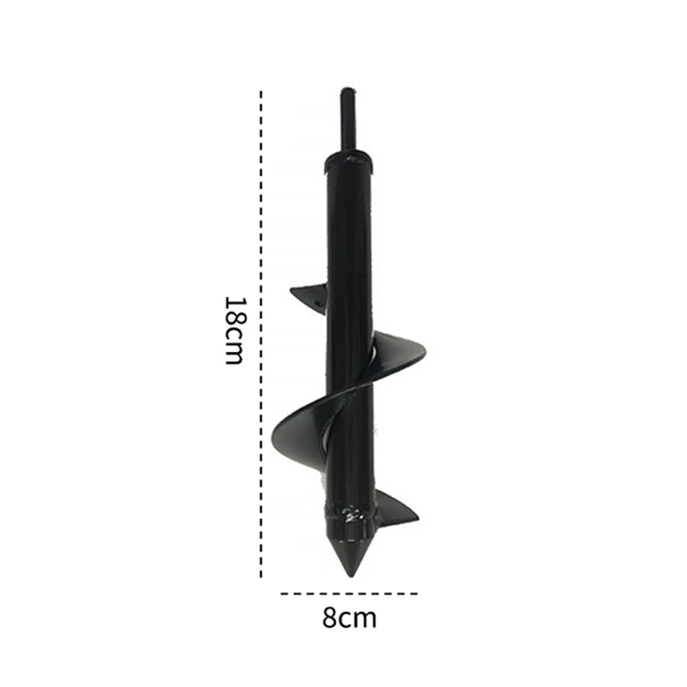 Earth Auger Hole Digger - 8cm Diameter Petrol Post Hole Borer - 4 Size Option Garden Tool - Image 3