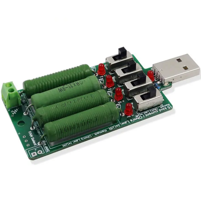 USB Tester - Voltage Current Meter & Capacity Monitor with QC2.0 Detector + Load Resistor - Image 5