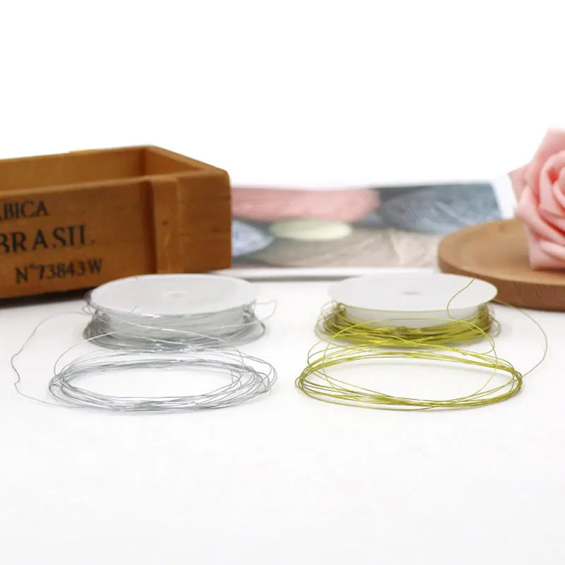 5Pcs Colorful 0.4mm Artificial Iron Wire Branches | DIY Flower Arrangement Accessories - Image 5