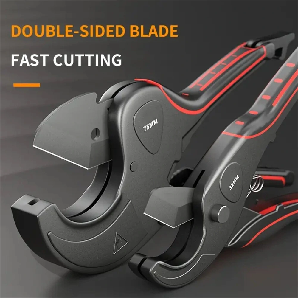 High-Speed Steel Pipe Cutter - 75mm for PVC ABS PE Vinyl Rubber Tubes - Image 2