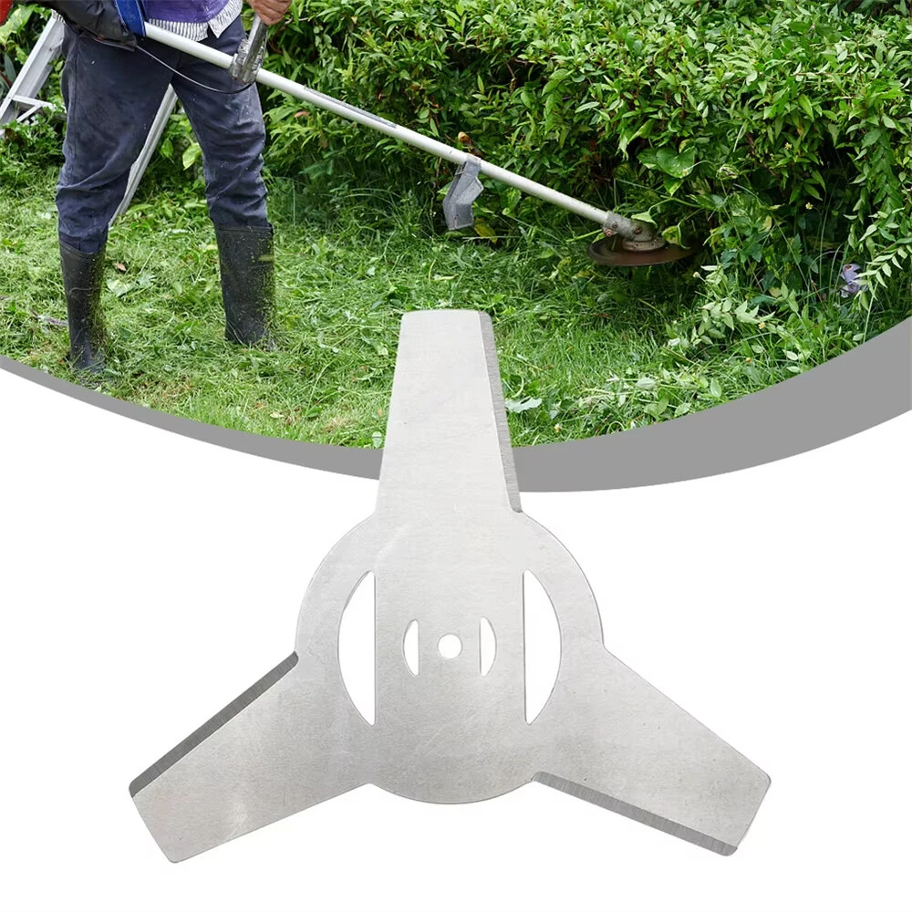 Metal Saw Blade Trimmer Head - 150mm Steel Replacement for Lawn Mower | Easy Install - Image 2