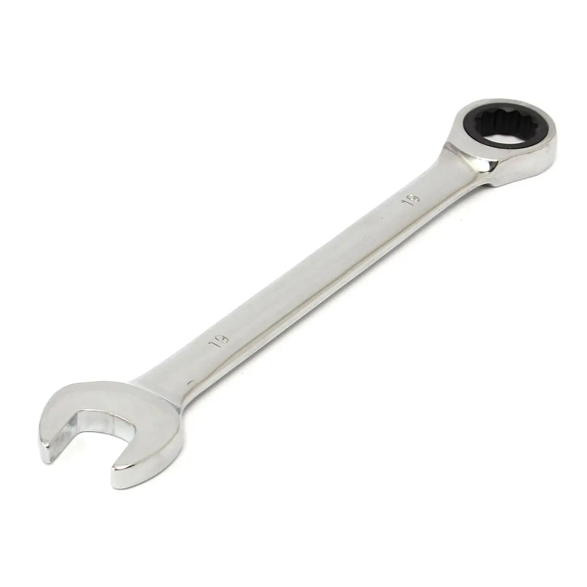 12Pcs 6-19mm Ratchet Wrench Set | Ratcheting Spanner Open Ring | Car Repair DIY Tool - Image 4