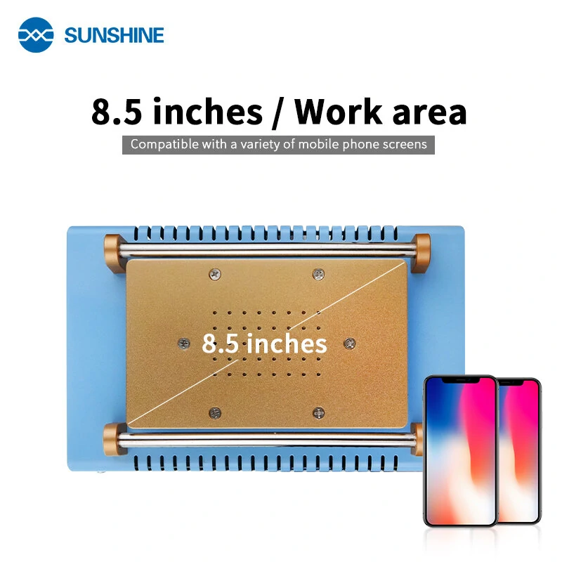 SUNSHINE SS-918k Vacuum Separator Machine | Built-in Pump & LCD Touch Screen | Max 8.5 Phone Repair Tool - Image 5
