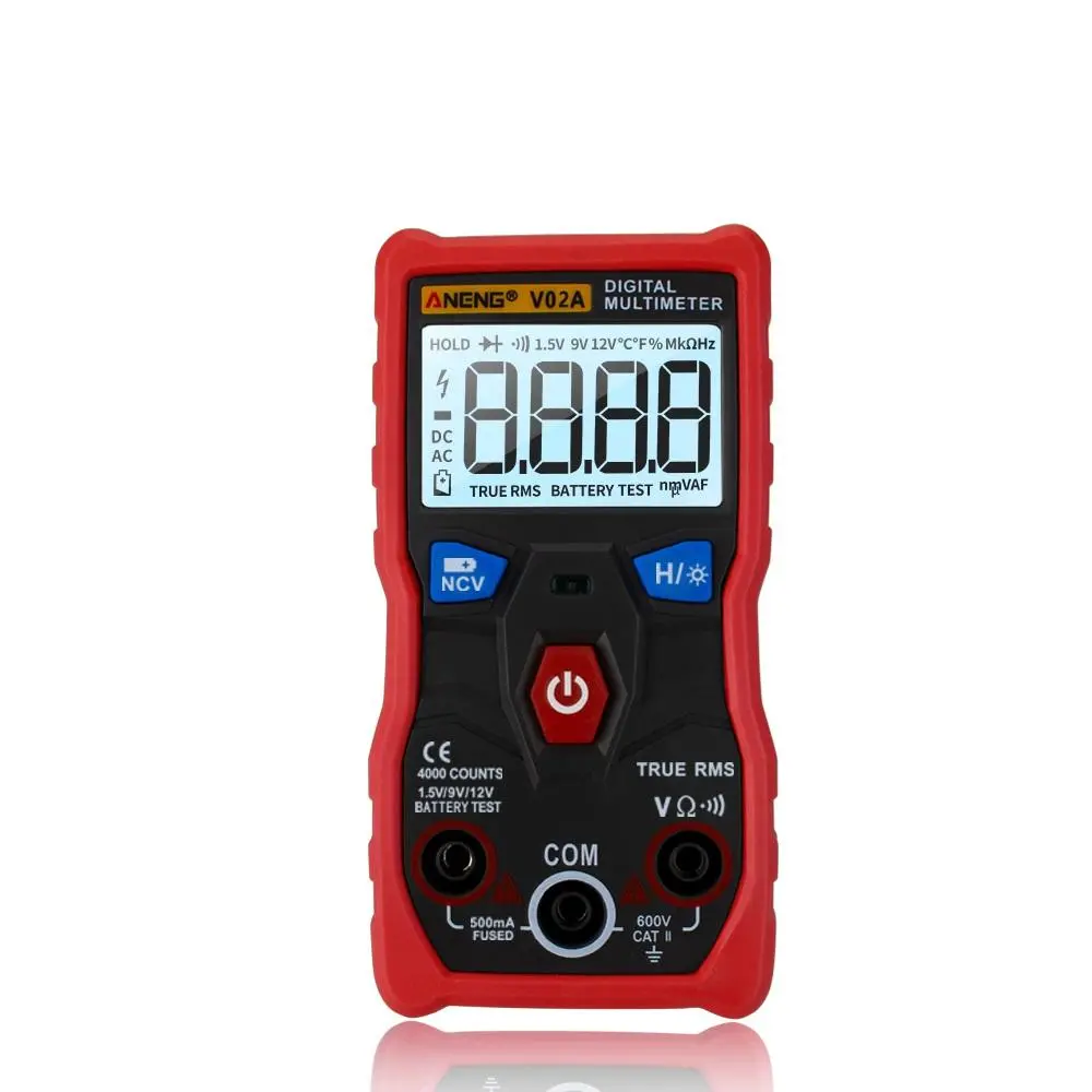 ANENG V02A True RMS Digital Multimeter - 4000 Counts | Auto Gear Recognition - Image 2