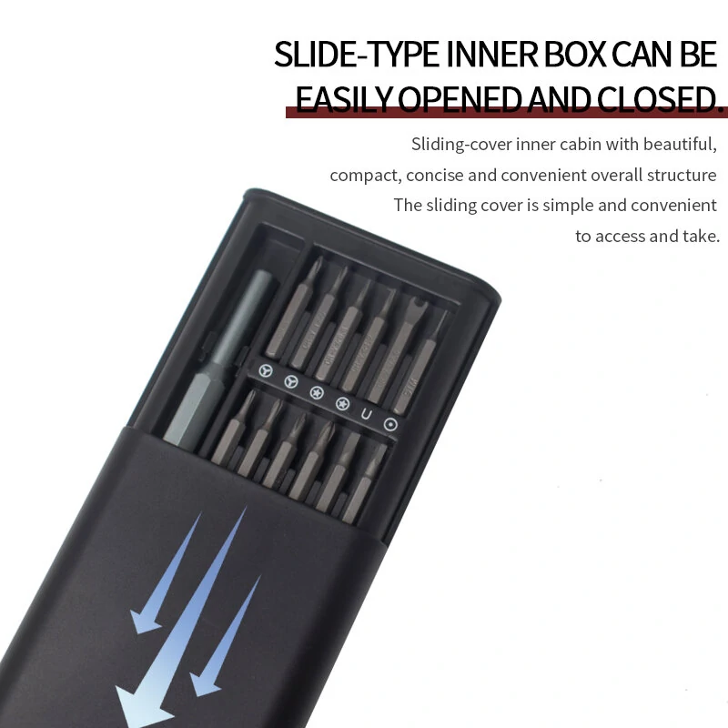 MT-M025 25-in-1 Magnetic Screwdriver Set | Double-Sided Bits & Hand Tools - Image 4