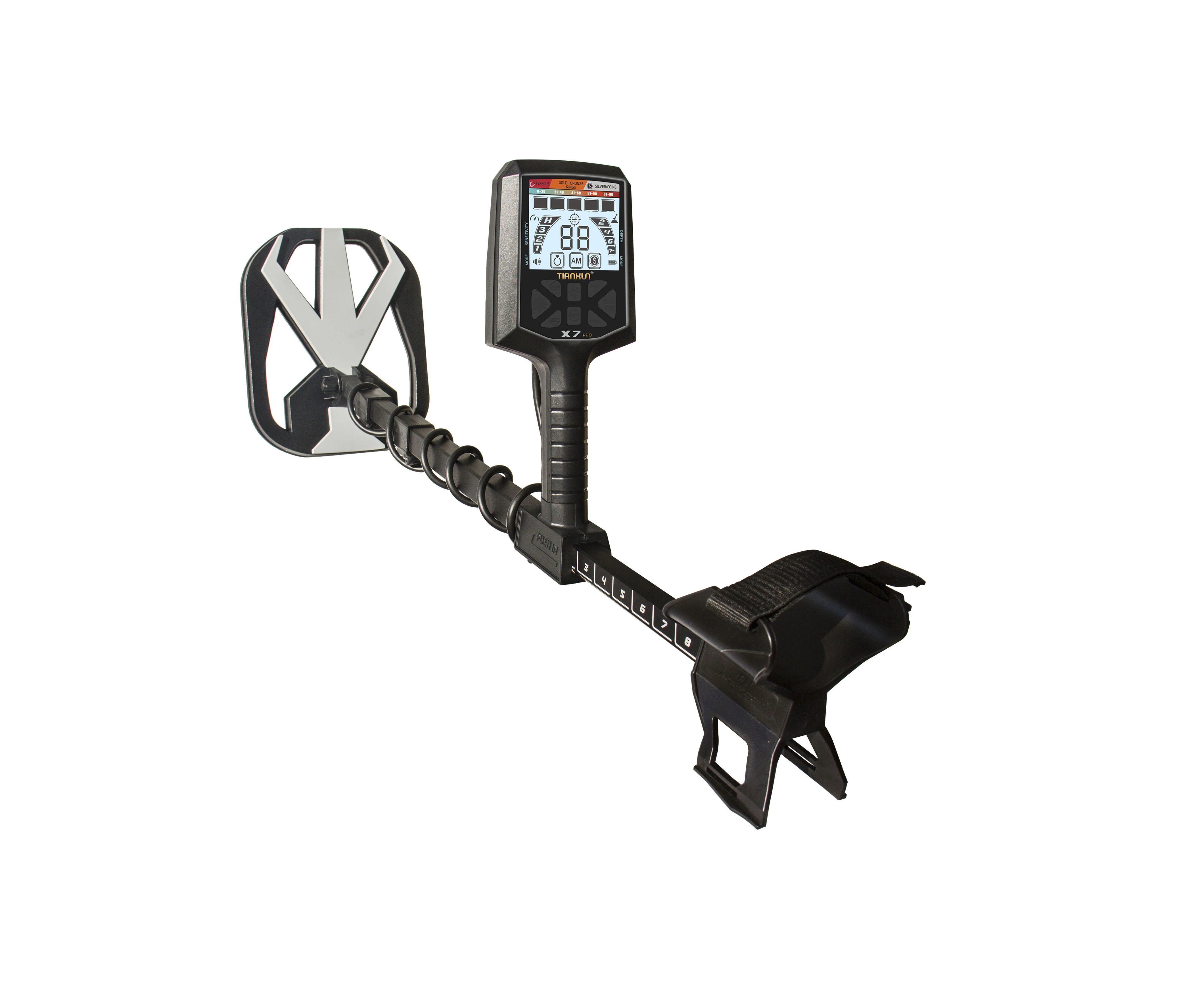 TIANXUN X7 Pro Metal Detector - High Sensitivity Gold & Treasure Hunter - 2.5m Depth - Image 2