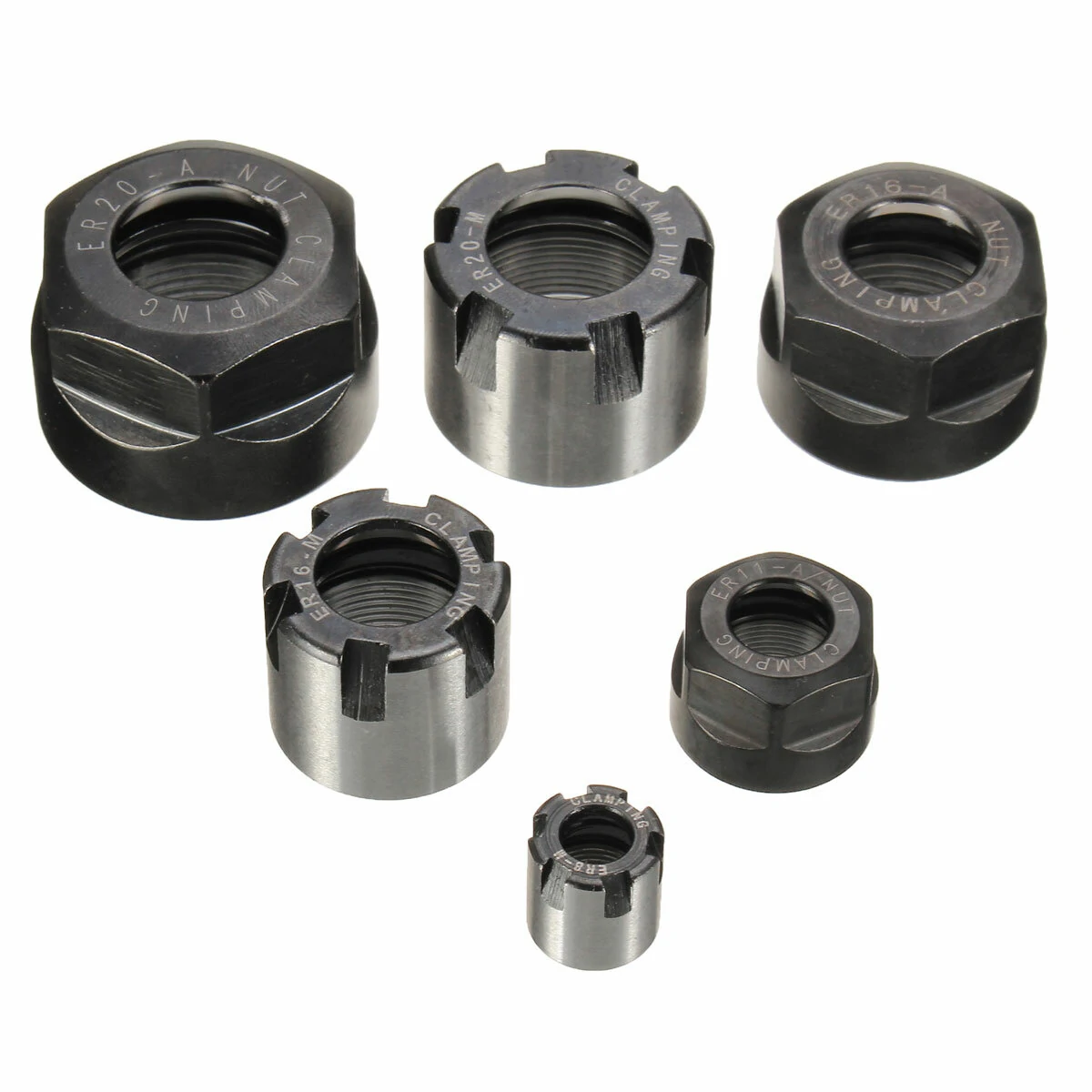 ER-A M Type Nut Collet Clamping Nut for CNC Milling | Lathe Tool Holder - Image 2