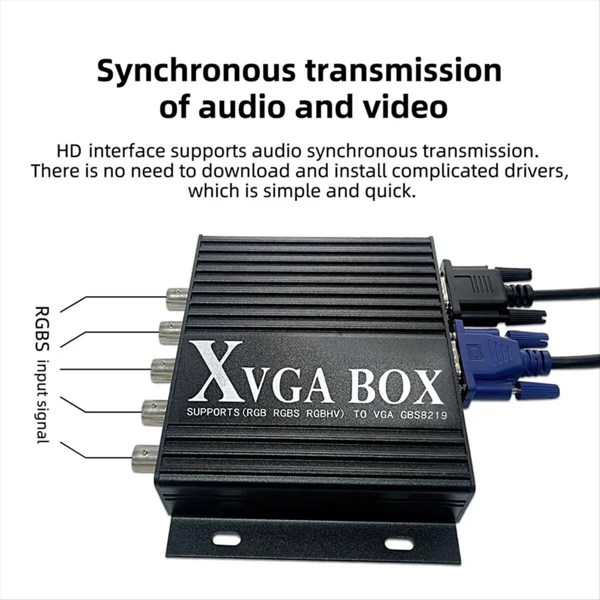 GBS-8219 Industrial Monitor Converter - XVGA RGB CGA EGA to VGA Video Converter - Image 5