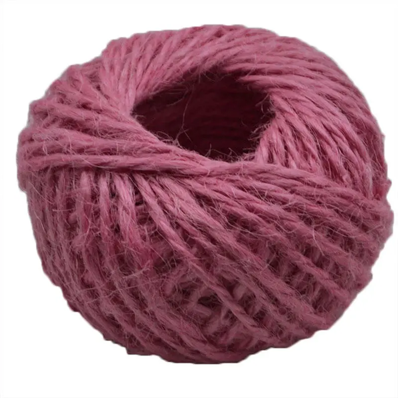 Natural Burlap Jute Twine Cord - 10M x 10Pcs for Gift Wrapping & DIY Craft - Image 5