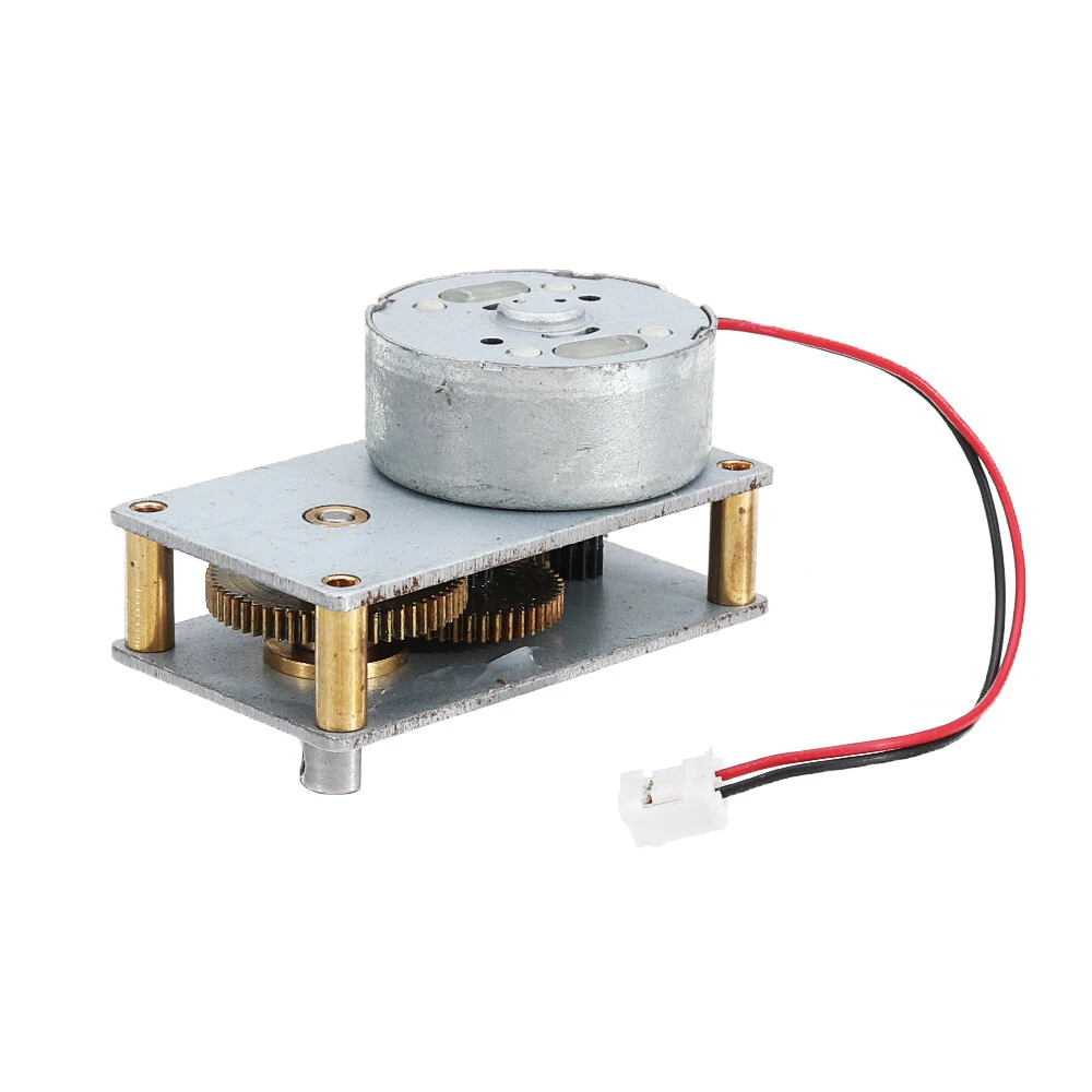 ZB4124-300 DC 6V Micro Gear Motor | Low Speed Metal Gear Reducer Motor - Image 2