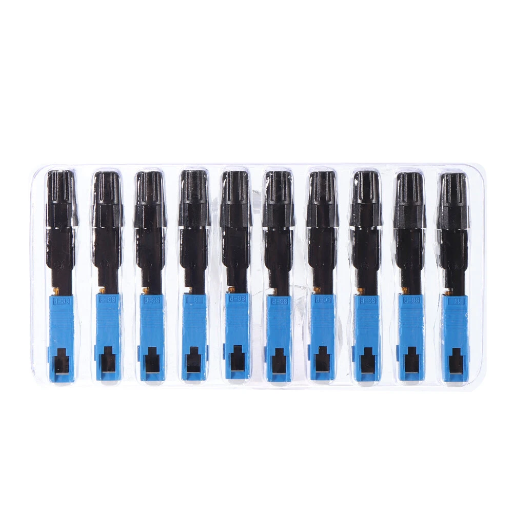 Flip Type 100pcs SC UPC Fiber Optic Cold Connector - Quick & Embedded Telecom Grade - Image 4