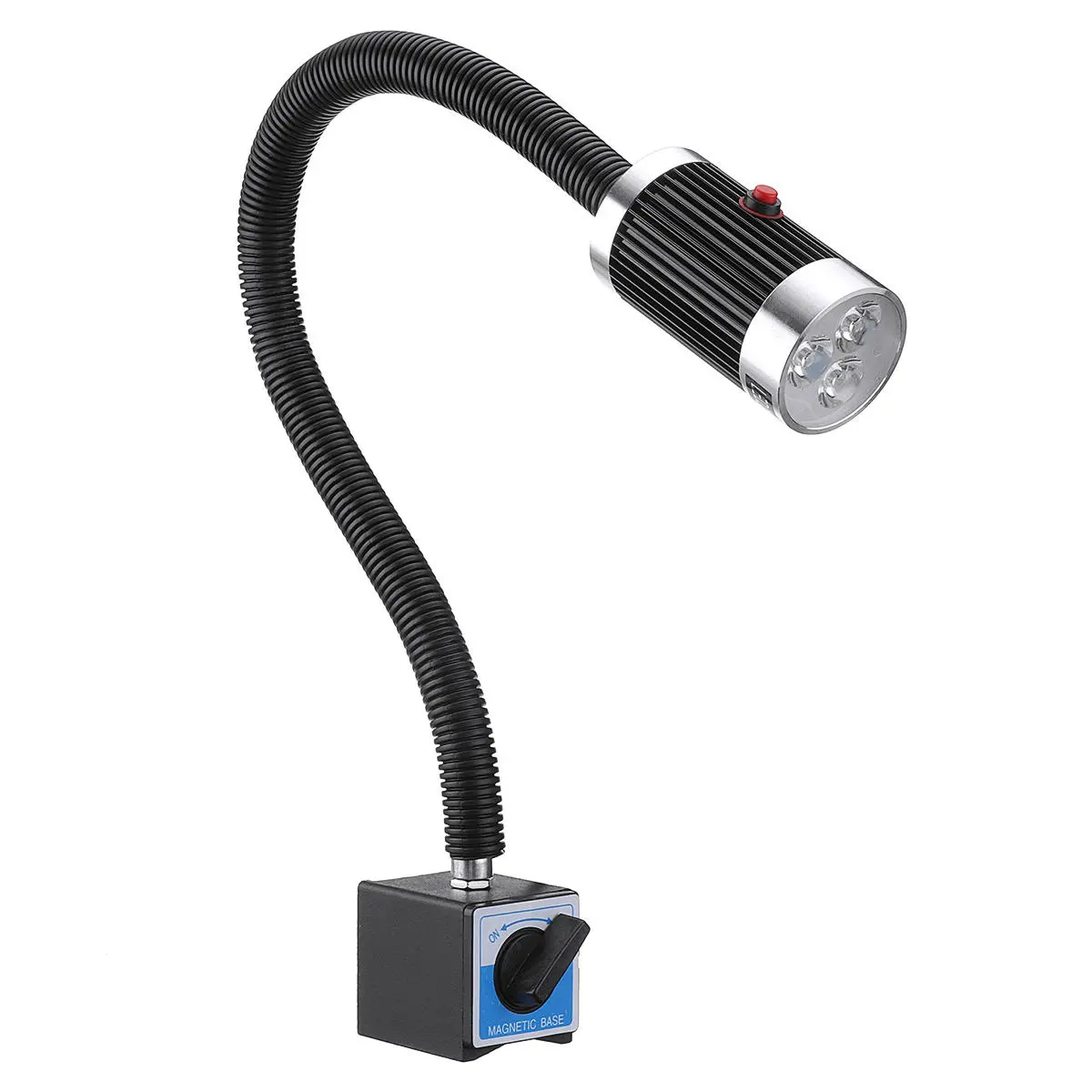 Magnetic Base Work Light - 9W Aluminum Alloy - 110-220V for CNC Machine - Image 5