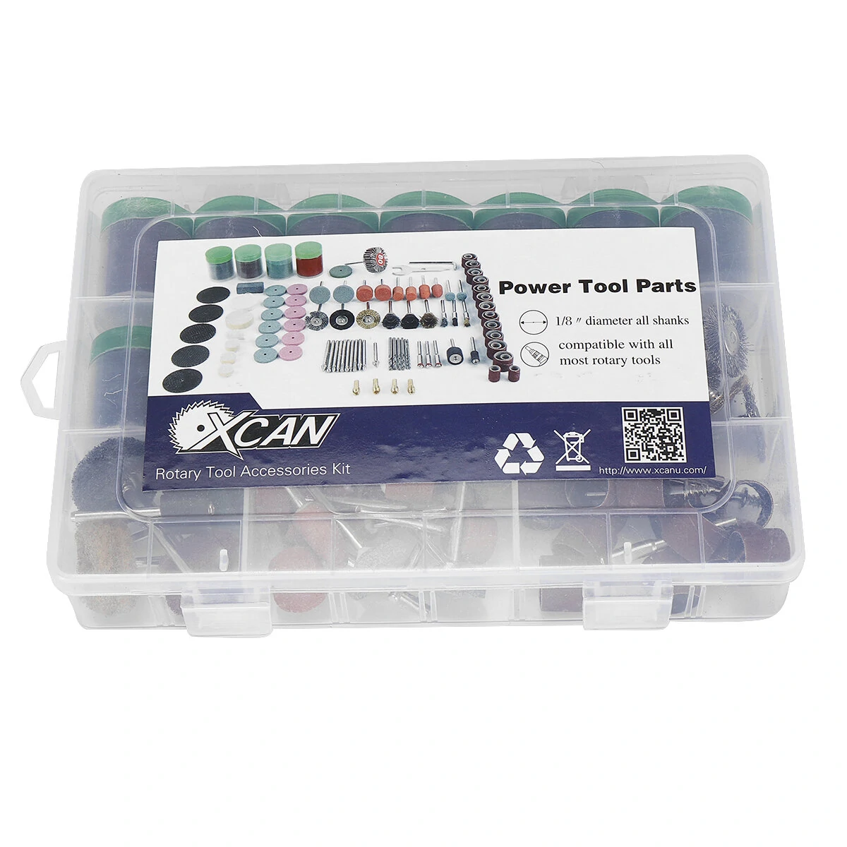 Dremel 343-Piece Mini Grinding & Polishing Kit | Abrasive Sanding Accessories Set - Image 3