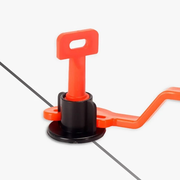 151PC Reusable Tile Leveling System Kit - Ceramic T-Lock Spacer & Locator Tool - Image 3