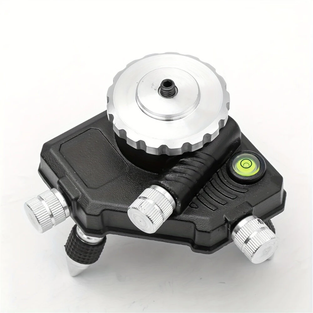 HILDA Laser Level Tripod Stand - 360° Rotatable Aluminum Alloy Base with Fine Adjustment - Image 2