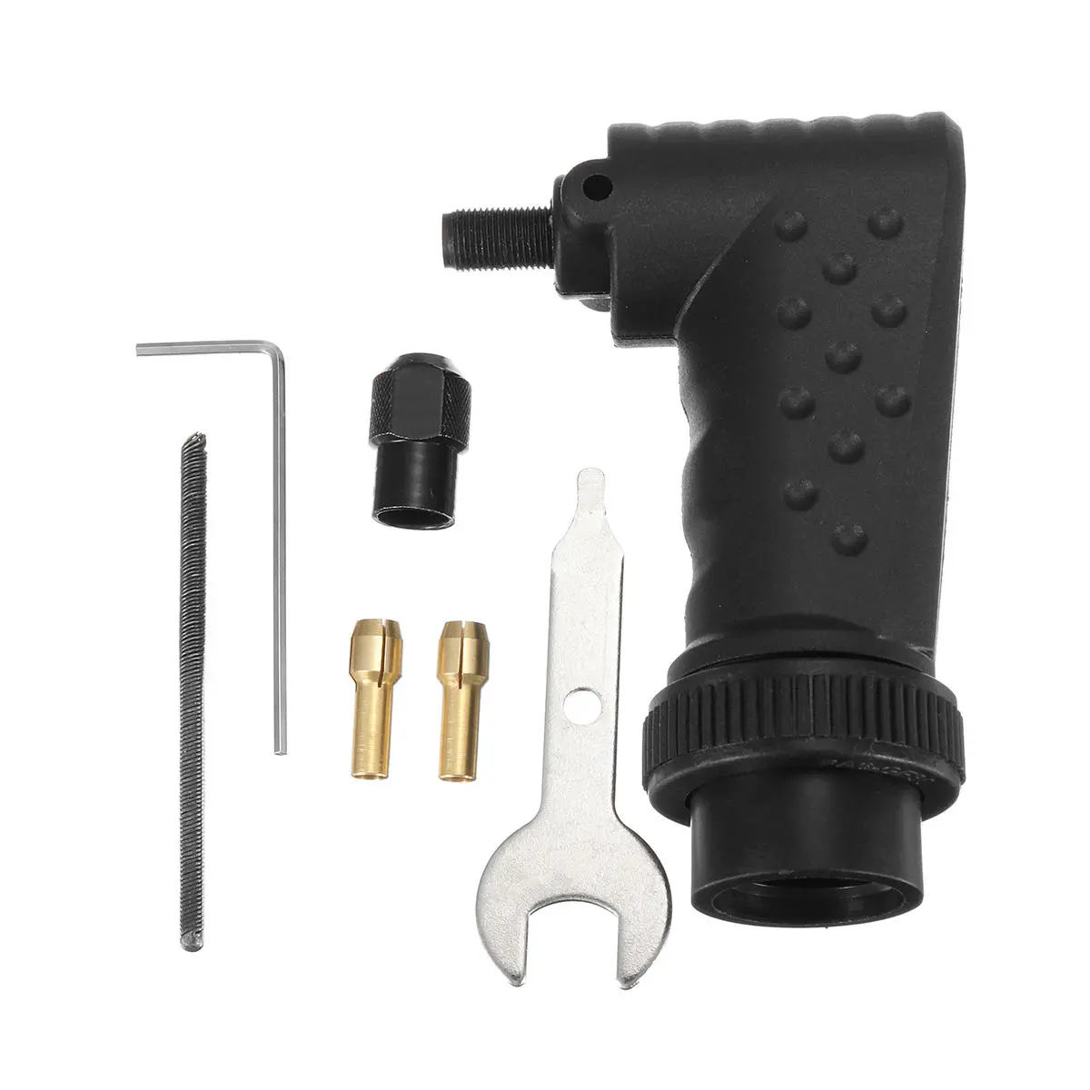 Right Angle Rotary Tool Adapter for Dremel | Electric Grinder Attachment Kit - Image 2