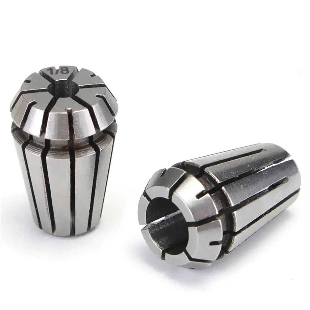 Drillpro ER11 Spring Collet Set - 2pcs 1/4 & 1/8 Inch for CNC Milling Lathe - Image 5