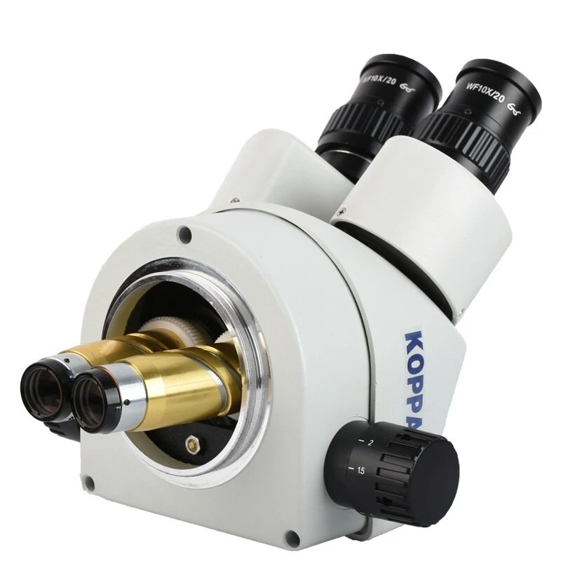 KOPPACE Stereo Microscope 3.5X-90X | 144 LED Ring Light & Boom Stand for Phone Repair - Image 4
