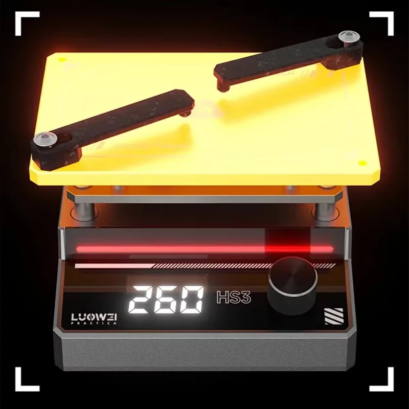LW-HS3 Preheating Station | 99W PD Fast Heating | Adjustable Temperature Tool - Image 5