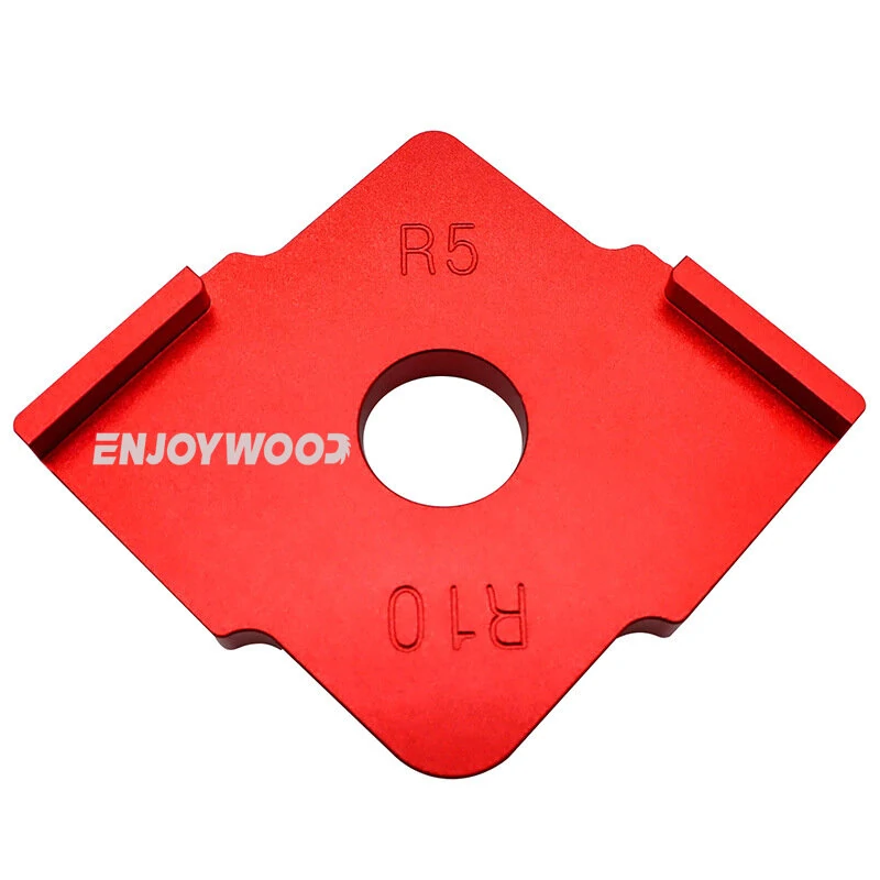 ENJOYWOOD 3PCS Aluminum Router Corner Jig Set | R5-R30 6-in-1 Precision Templates - Image 5
