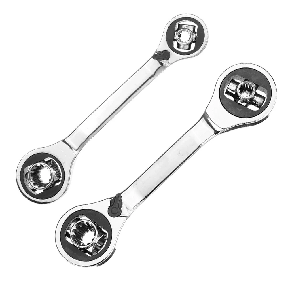 Multifunctional 16-in-1 Two-Way Socket Ratchet Wrench | 360-Degree Car Repair Tool - Image 4