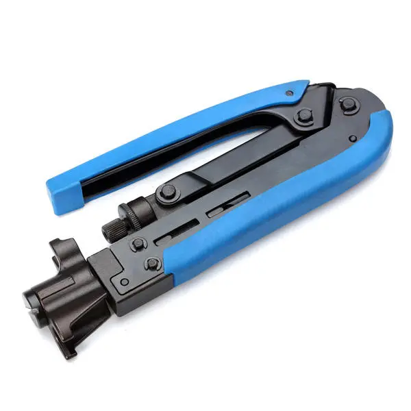 H548A RG6/59/11 Cable Crimper Tool with F Connector - ProGrade - Image 2