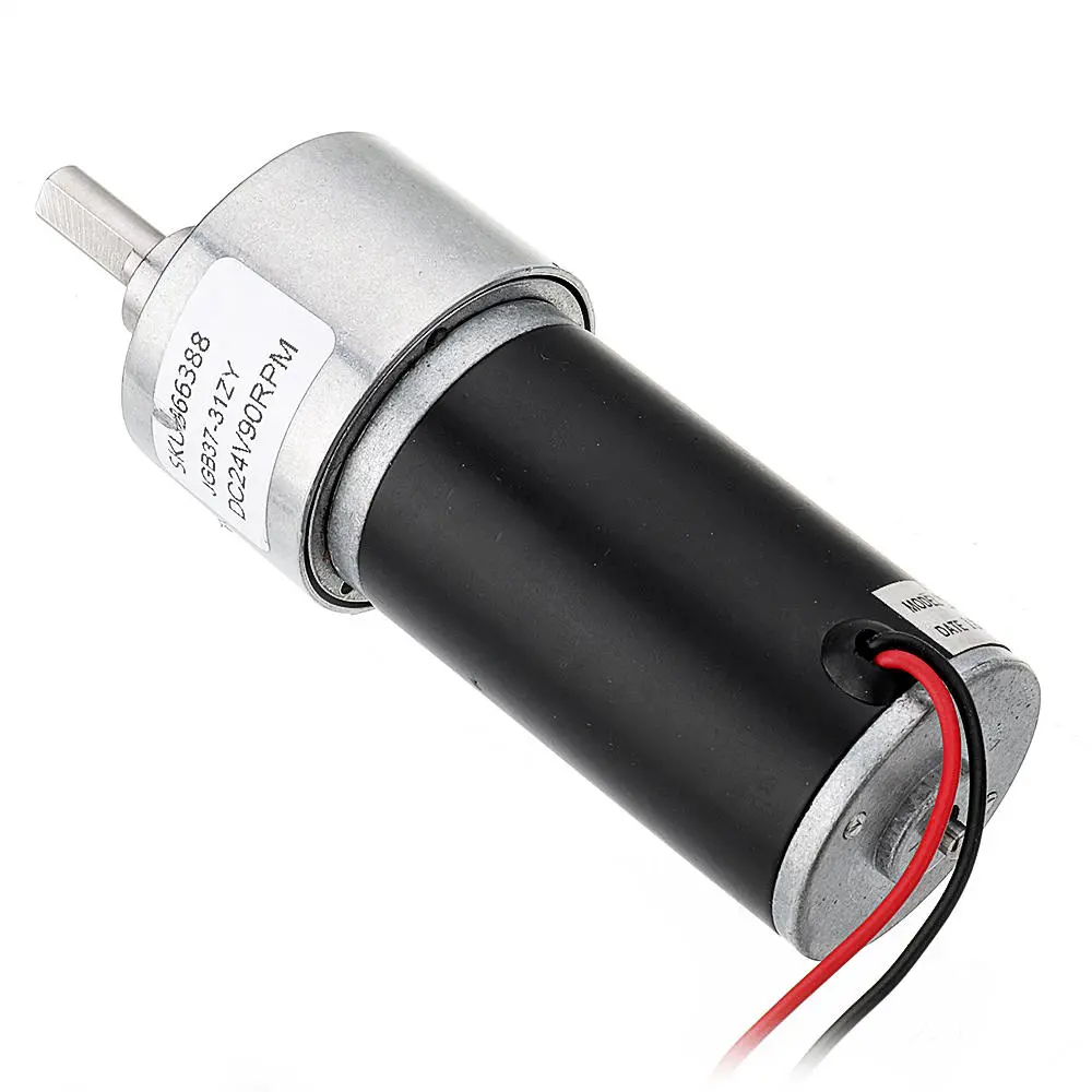 Machifit 24V Permanent Magnet Motor - 90/140 RPM Tubular Gear Reducer - Image 3