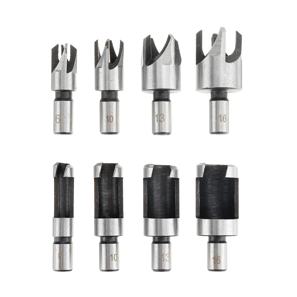 Drillpro 25pcs Chamfer Countersink Drill Bit Set | 5 Flute 90 Degree Step Bits - Image 2