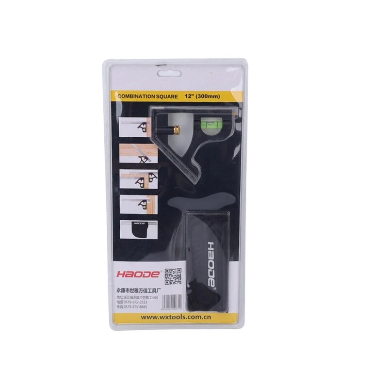 Square Multifunctional Combination Square - Stainless Steel High Precision Multi-Angle Ruler - Image 2