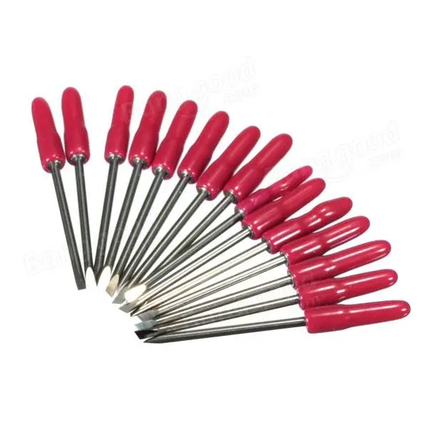 Graphtec CB09 Blade Holder - 45 Degree Vinyl Cutter Blades - 15pc Set - Image 5