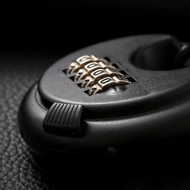 Yuanbao-Inspired Round Password Padlock - Metal Anti-Theft Lock for Travel & Daily Use - Image 5
