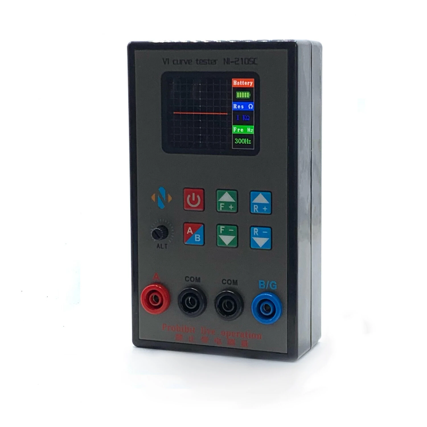 ASA VI Curve Tester - Dual Channel Analog Signal Analyzer | 4V Adjustable, 20Hz-15kHz, TFT Screen, Type-C Charging - Image 4
