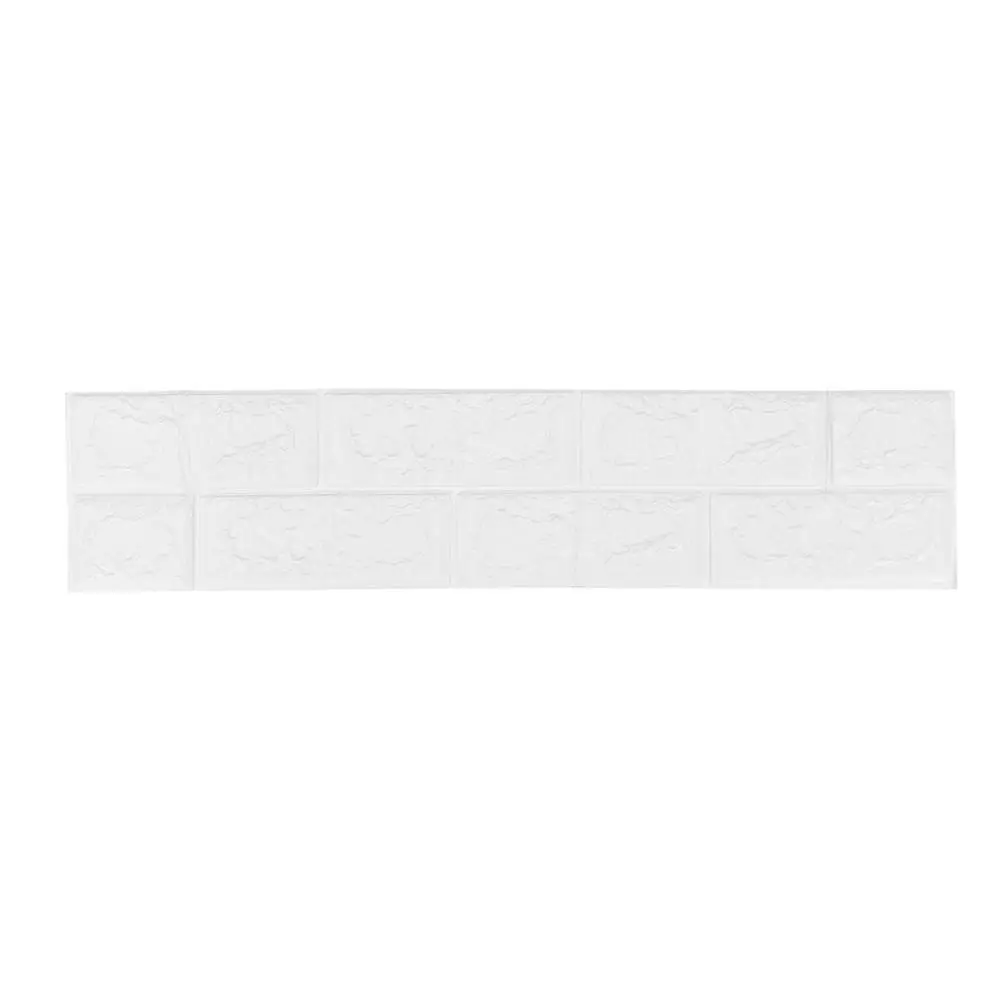 3D Wall Paper Sheet - 70x15cm Self-Adhesive Soft Anti-Collision Panel - Image 3