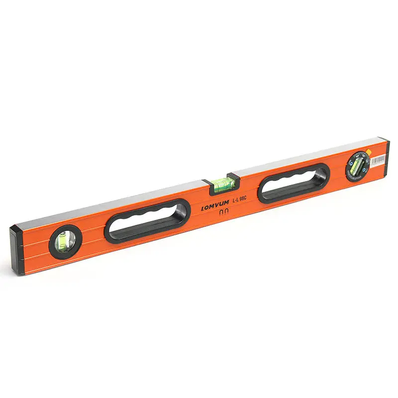 LOMVUM 600mm Magnetic Spirit Level | High Precision Ruler with Bubbles - Image 3