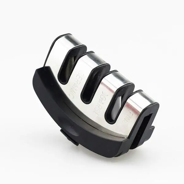 Knife Sharpener 3 Stage - Professional Sharpening Stone with Tungsten Diamond & Ceramic - Image 5