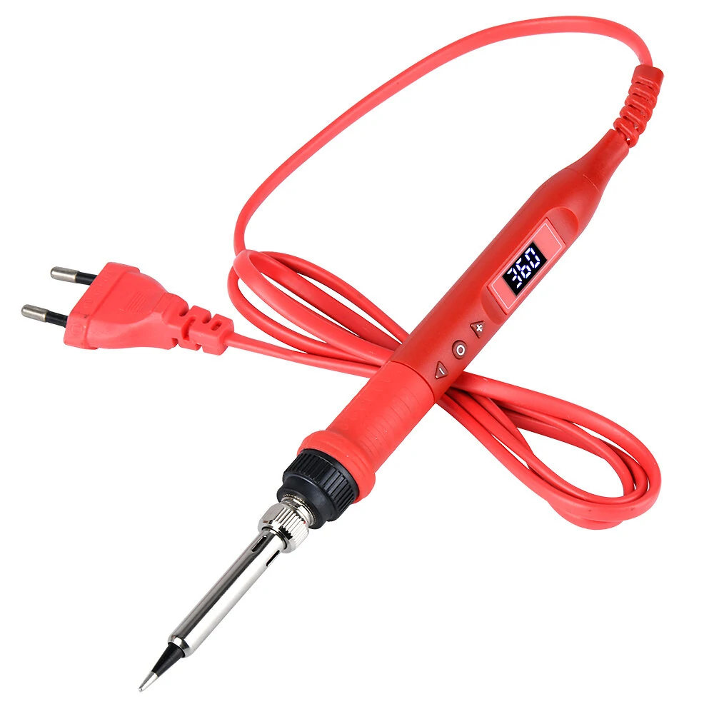 JCD 908U 100W Soldering Iron Station Kit | Adjustable Temp 110V/220V | LCD Digital Multimeter & Tools - Image 5