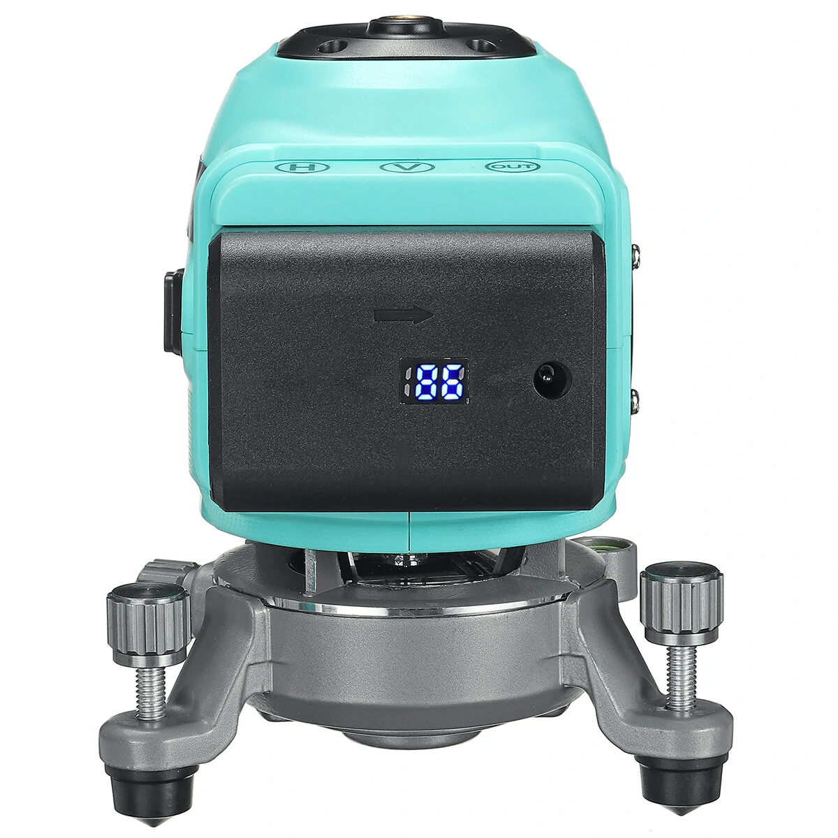 360° Rotary Laser Level Tool Kit - 8/12/16 Line Green Laser with 2 Batteries - Image 4