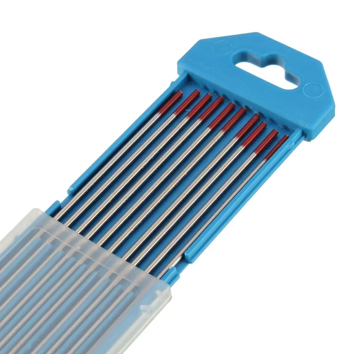 Thoriated TIG Tungsten Rods - 10pcs 2.0% Red Tip - 1/16 x 7 Assorted - Image 2