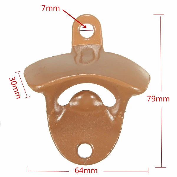 Zine Alloy Vintage Wall Mounted Beer Bottle Opener - Bar & Home Decor - Image 5