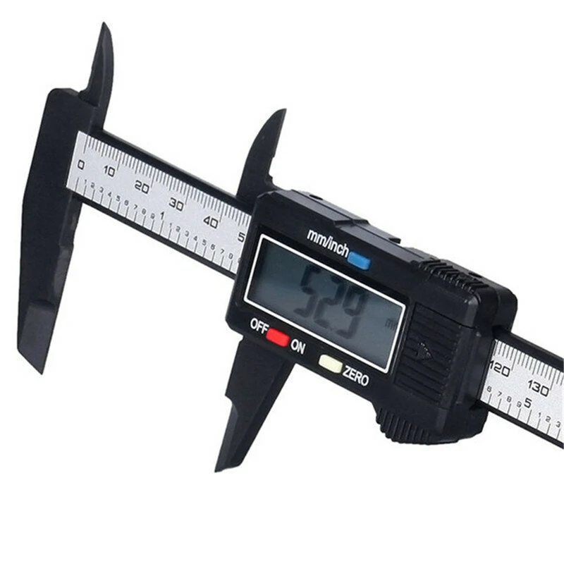 Carbon Fiber Digital Caliper - 6 Inch 150mm Electronic Vernier Ruler - Image 4