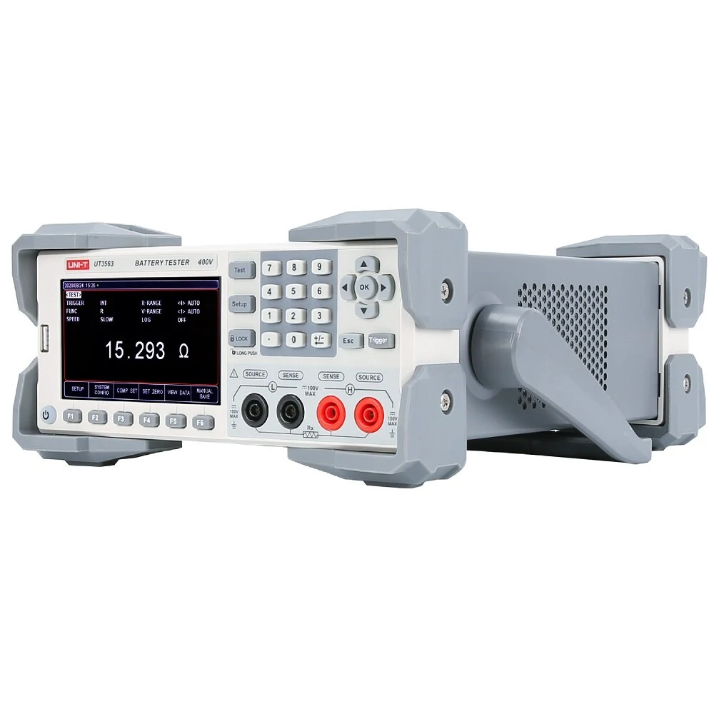 UNI-T UT3563 Battery Internal Resistance Tester - 400V 3kΩ Desktop Instrument - Image 2