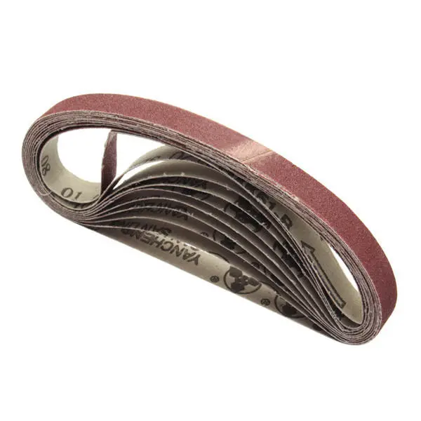 10pcs 15x452mm Sanding Belt | 60-600 Grit for M10 Sander | Polishing Machine - Image 5